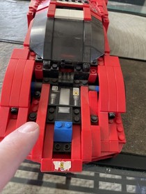 LEGO Racers 8156 Ferrari FXX 1:17 Near Complete Flaking Stickers