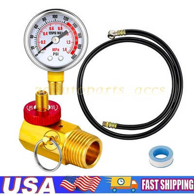 #ad #ad Air Tank Repair Kit Air Tank Valve Kit with Gauge Come with 2quot; Pressure US STOCK $16.90