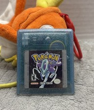 Pokemon: Crystal Version (Game Boy Color, 2001) Cleaned | Tested | New Battery
