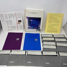 Lotus 1-2-3 DOS Spreadsheet Software Release ...