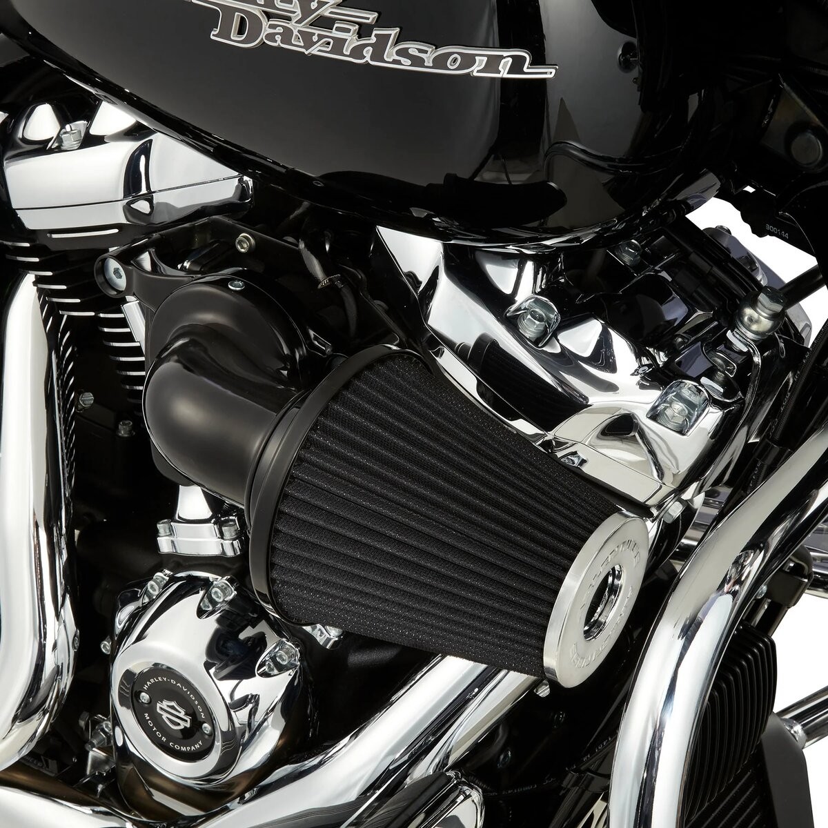 Arlen Ness - 81-039 - Monster Sucker Air Cleaner Kit, Black for