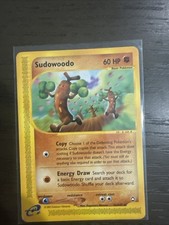 Sudowoodo Aquapolis Regular Rare Card 36/147 on eBay