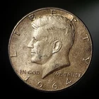 New Listing1964-P Kennedy Half Dollar G/VG+ 90% Silver Denver Mint