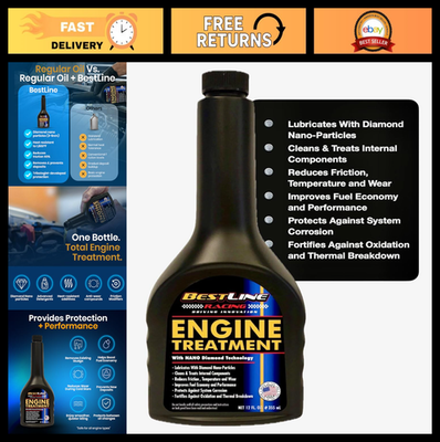 #ad #ad Engine Oil Additive for Gas amp; Diesel Reduces Wear Noise Vibration Boosts Fu $39.99