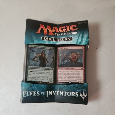 Duel Decks Elves vs. Inventors New Sealed Magic the Gathering MTG -- S2G --