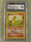 CGC 10 Charmander Pokemon 1999 French Base Set 1st Edition 46/102 Card