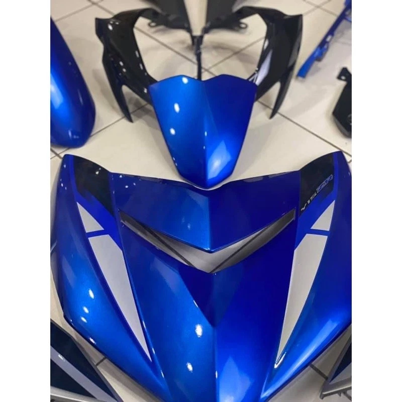 Yamaha 15ZR (V2) 2022(Malaysia) coverset original Blue/Matte Silver - Image 3 of 4