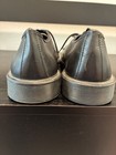 Slang Men's Leather Lace-Up Derby Shoes Black/White Check US 10 EU 43 — photo 5