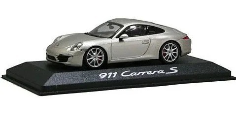 Minichamps 1/43 Porsche 911 Carrera S 991 2011 Silver 1 43