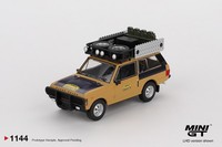 Mini Gt MGT01144 1:64 Range Rover 1981 Camel Trophy Sumatra Sieger Modellauto