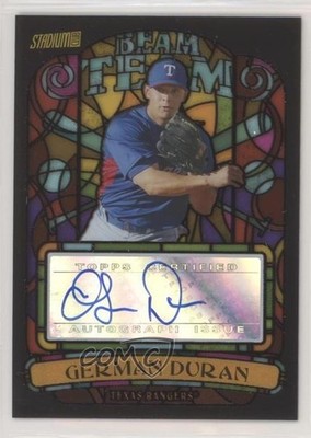 2008 Topps Stadium Club Beam Team German Duran #BTA-GD Auto 2u3