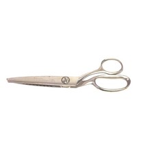 Vintage Kleencut Deluxe Pinking Shears Zigzag Fabric Scissors USA Sewing Chrome