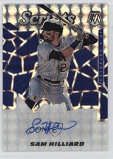 2021 Panini Mosaic Scripts Sam Hilliard #SCR-SH Auto rs2