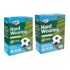 Image of Doff Hard Wearing Lawn Seed With PROCOAT - 20/40sqm - For High Foot Traffic Area