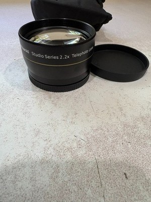 Polaroid Studio Series 2.2x  - Telephoto Lens w covers and case