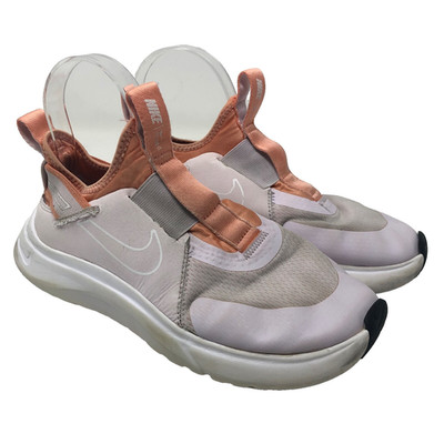 Nike Flex Plus Sneakers Womens 5 White Orange CW7415-500 Athletic Shoes