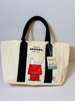 Peanuts Snoopy MinisoLife Small Tote Bag NWT