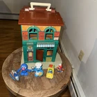 Vtg Fisher Price Sesame Street 938 Play House 1974 Hooper’s Store W/ Figures Car