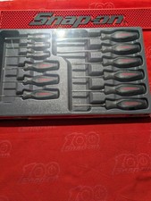 Snap-on Brand New Sgdxw120bdt 12pc Soft Grip Combination Screwdriver Set Sealed