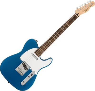 Hochwertige Telecaster Einsteiger E-Gitarre v. Fender Squier Lake Placid Blue