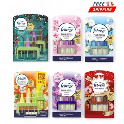 Febreze 3Volution Air Freshener Plug in Refills 20ml SELECT THE FRAGRANCE