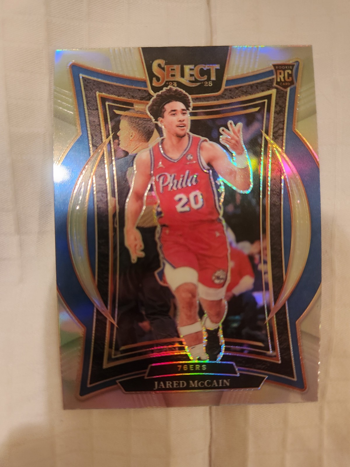 2024-25 Panini Select Jared McCain #82 Prizm Silver Prizm