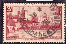 TIMBRE 1938 YVERT N° 391-OBL. TB-VOIR SCAN R/V-