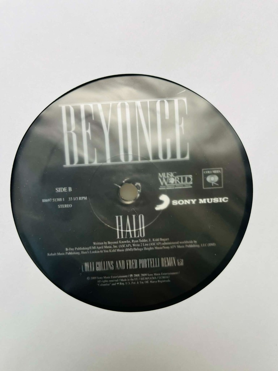 Beyonce / Halo 2009 EU Limited Single Vinyl Music World