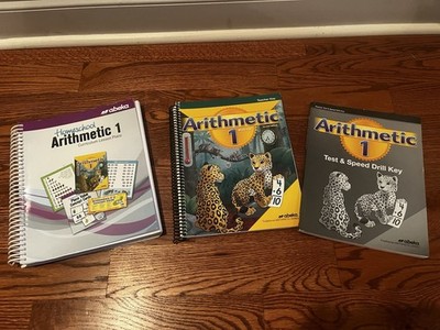 Abeka Homeschool Arithmetic 1 Bundle