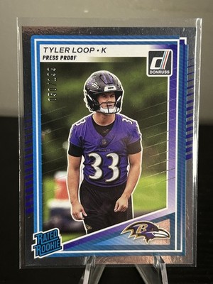2025 Donruss #382 Tyler Loop Press Proofs Silver #/199