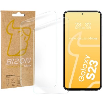 2x Schutzfolie für Galaxy S23 Bizon Displayschutzfolie Folie Film Handyfolie