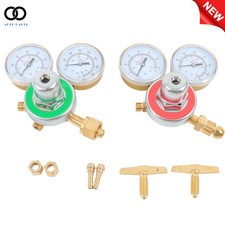 Welding Cutting Torch Pressure Gauge 3" Acetylene (CGA-200) + Oxygen (CGA-540)