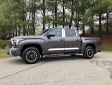 Stainless Steel Rocker Panel Trim 4Pc Fits 2022-2026 Toyota Tundra