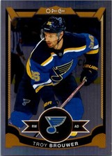 2015-16 O-Pee-Chee Update Foil Hockey Card #U9 Troy Brouwer Blues 