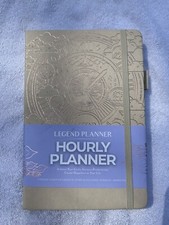 Legend Planner Hourly Planner Undated Seashell And Rose Gold Goal Planner