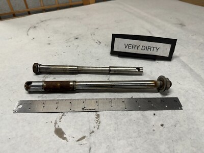 1972 - 73 BMW R75/5 Front & Rear Wheel Axle R50 R60 R80 GREAT LOOK! | eBay