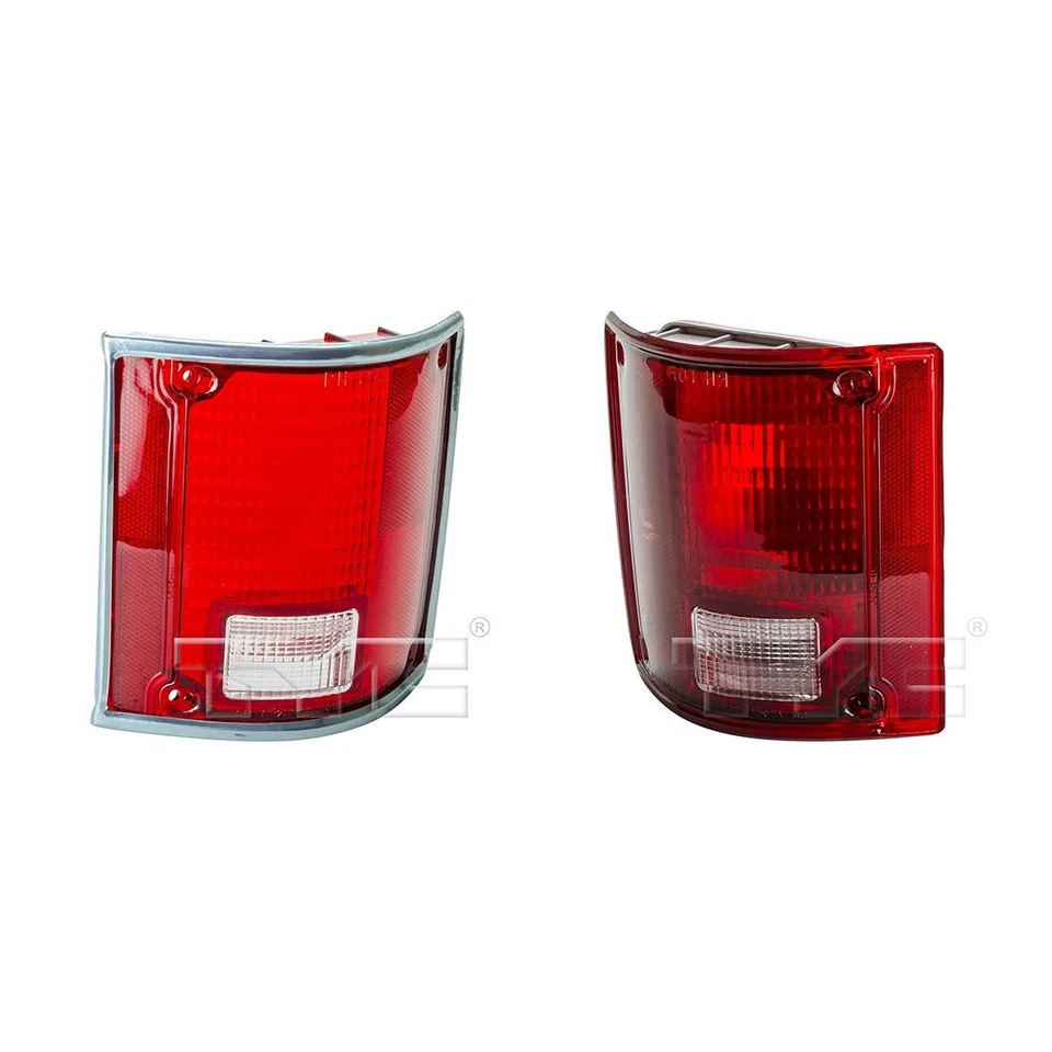 Conjunto de luces traseras TYC izquierda derecha 2 piezas para Chevrolet C10 C10 Suburban C20 Foto 2 de 4