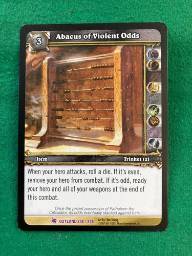 WORLD OF WARCRAFT, WOW CCG/TCG - (FIRES OF OUTLAND) SINGLE CARDS - Picture 2 of 52