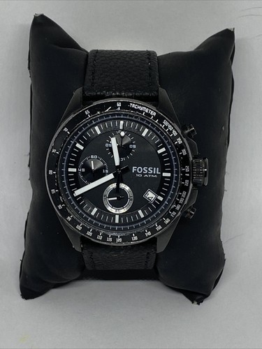 Fossil Decker CH2601 Men's Black 