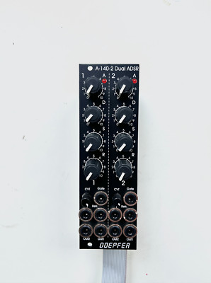 Doepfer A-140-2 - Eurorack Modular - Dual Micro ADSR - Vintage Edition black