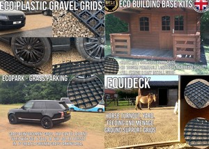 8x8 SHED BASE 2.5X2.5 M or 9X7 FT GREENHOUSE BASE GRID ECO 