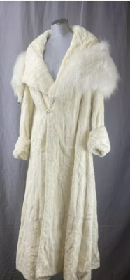 vintage 1920s ermine and fox fur coat | eBay