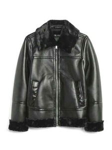 gap faux leather jacket