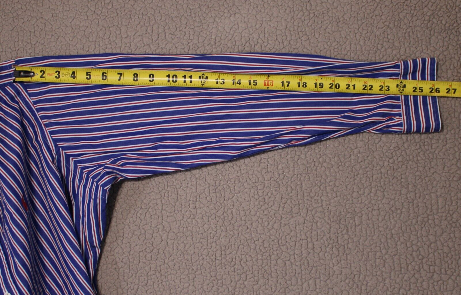 Ralph Lauren Polo Shirt Adult XXL Striped Long Sl… - image 11
