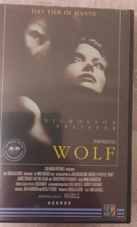 WOLF VHS 2 Stunden Film vom 1995 original