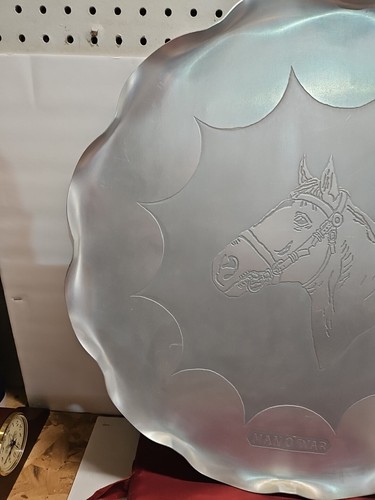 Vintage/Rare World Champion MAN O' WAR Aluminum Display Tray Pre-owned (JK) - Picture 6 of 10