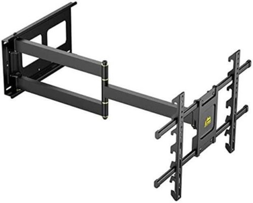Full Motion TV Wall Mount with Height Setting Swivel Tilt an