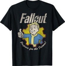 Fallout Video Game Prepare for the Future Vault Boy T-Shirt