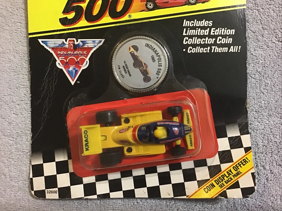 1990 Matchbox JIM CLARK  / #18 Kraco 75th Indy Car 1/64 Limited Diecast C - Image 2 of 4