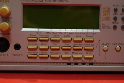 Yamaha MU128 Sound Module Tone Generator From Japan Tracking